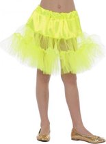 Gele petticoat voor kinderen 128