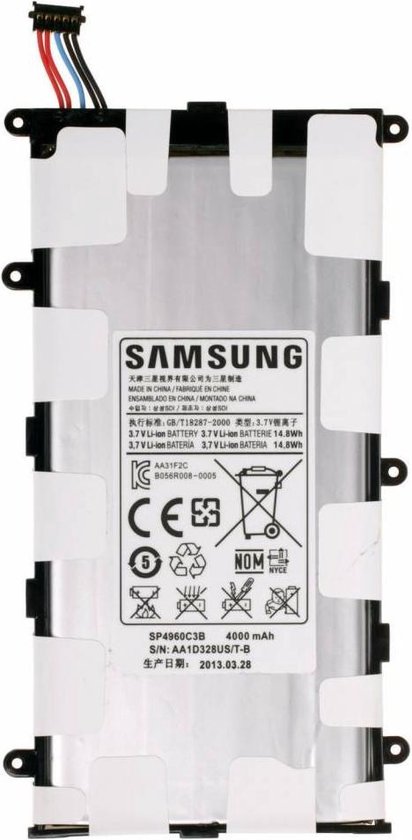 Batterie d'Origine SP4960C3B pour Samsung Galaxy Tab 2 (7.0 pouces) | bol
