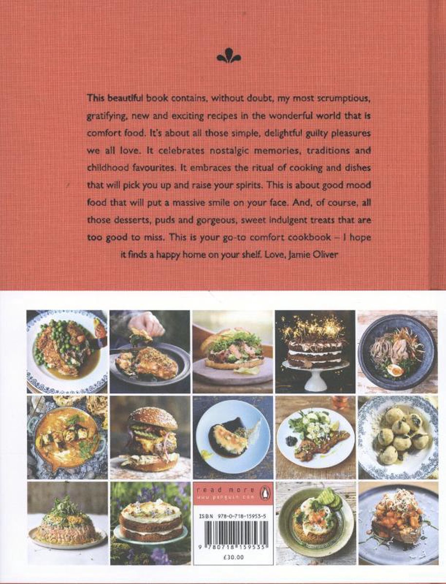 Jamies Comfort Food - back cover