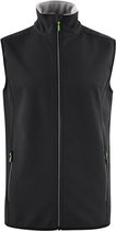 Printer Softshell Bodywarmer Vest Trial Man 2261059 Zwart - Maat L