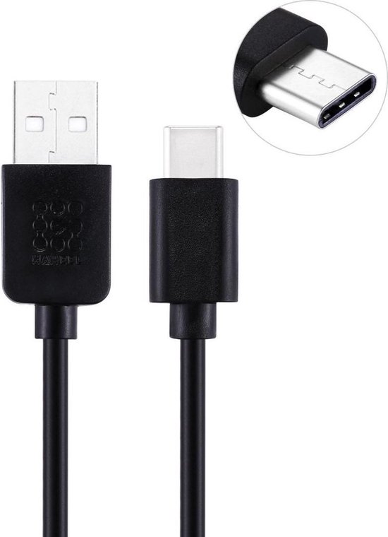 Haweel Gecertificeerde Type C kabel 1 Meter USB C Cable voor Samsung Galaxy Samsung Galaxy S9 (Plus),S8 (Plus), C9 Pro
