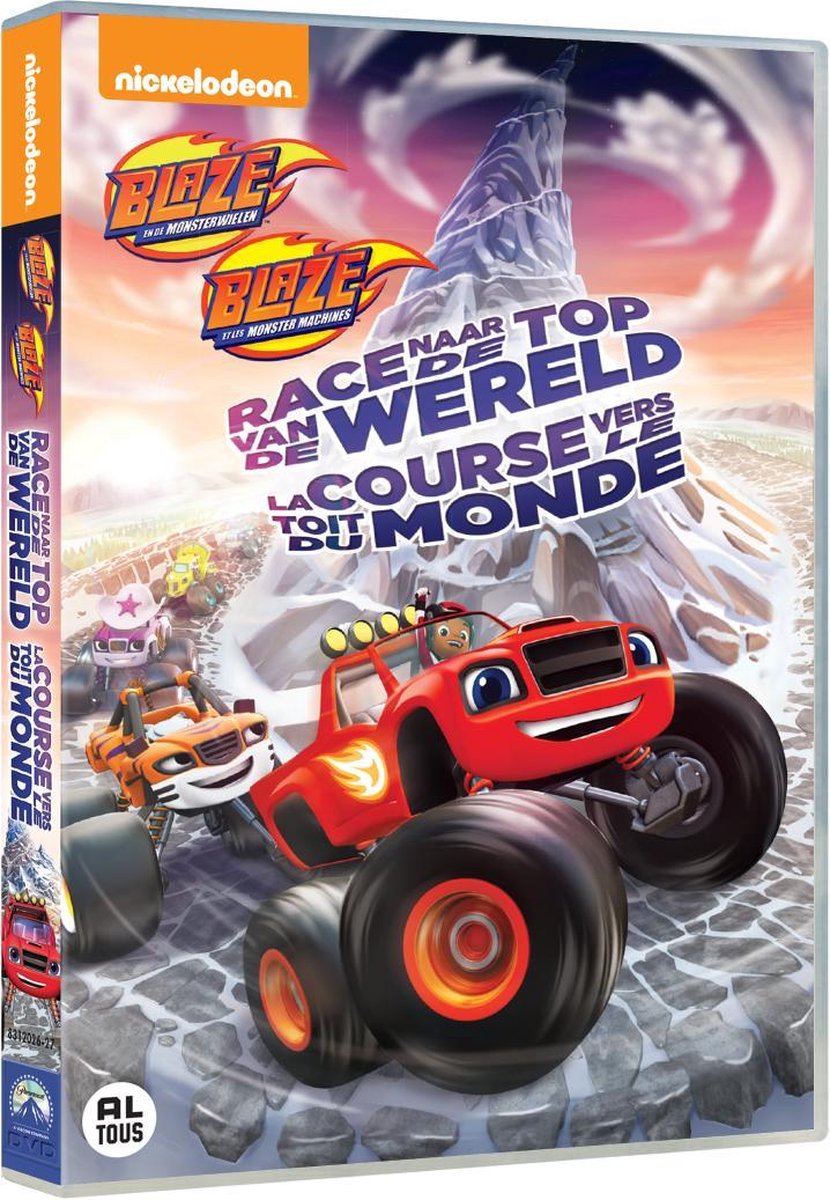 Blaze & The Monster Machine Race To The Top Of The World (DVD) (Dvd