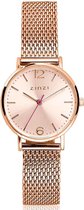 ZINZI ZIW605M Lady horloge - 28mm + gratis Zinzi armbandje