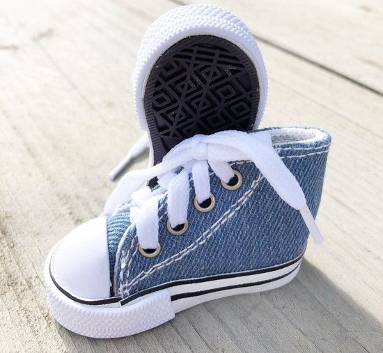 Schoenen voor Baby born: Blauwe Gympies/Sneakers met veters - lengte voetje  maximaal 7 cm | bol.com