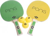 DSK fun ping pong set 2pcs 3ball bag