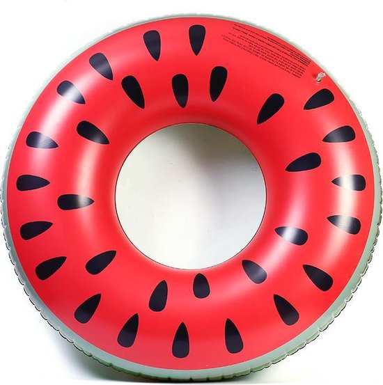 Haalbaar tack naakt Opblaasbare zwemband watermeloen 110 cm | bol.com