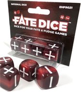 Fate Core Dice - Infernal