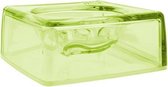 Bowl crystal good, green 360ml, 14cm