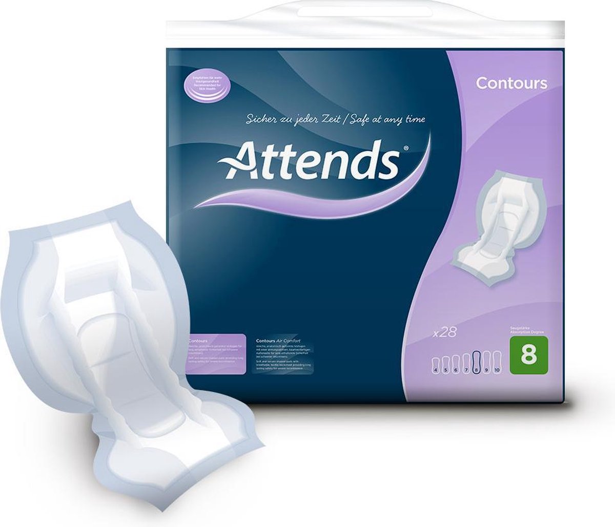 Goedkoopste Attends Inlegger Contours 8