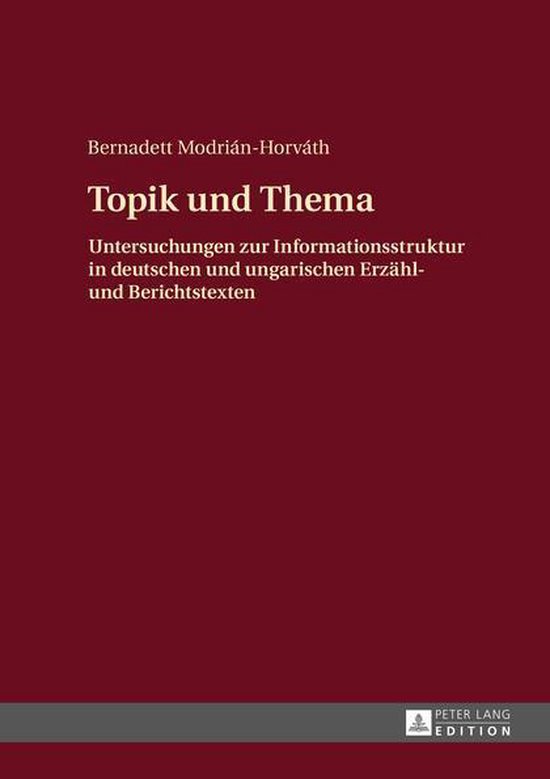 Topik und Thema - cover