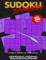 Sudoku Samurai Very Hard: Original Sudoku For Brain Power Vol. 4