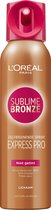 L’Oréal Paris Sublime Bronze Zelfbruinende Body Spray - Lichaam - 150 ml - Zelfbruiner