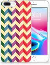 iPhone 7 Plus | 8 Plus TPU Hoesje Zigzag Color