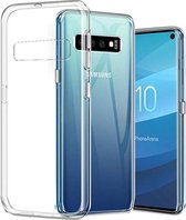 Transparant Siliconen Hoesje voor Samsung Galaxy S10e (2019) -Soft TPU Gel Siliconen Case-