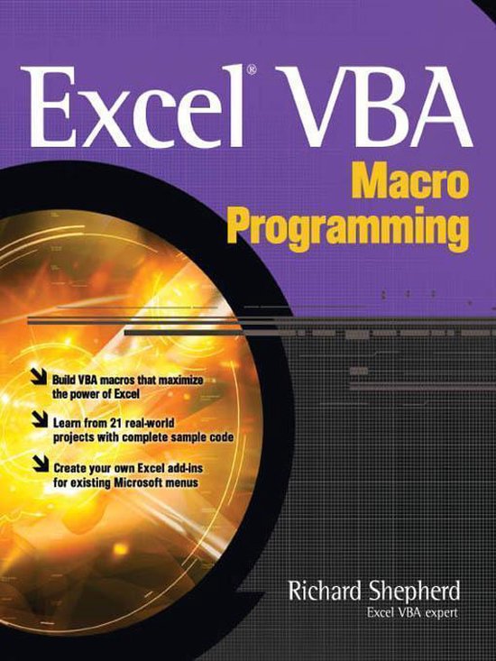 Excel vba macro programming ebook richard shepherd 9780071506823
