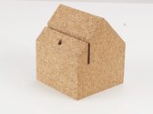 Amorim Cork -  Korko - House Organiser - Kurk - 12 x 12 x 14 cm - Bruin