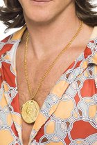Dressing Up & Costumes | Party Accessories - Gold Metal Medallion On Chain