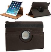 Casify - Bruin 360 Graden Rotatie Faux Leren Flip Cover Hoes - iPad Air