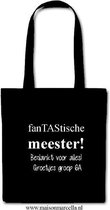 Tas fanTAStische Meester kan met naam meester en leerling/groep