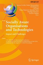 IFIP Advances in Information and Communication Technology 477 - Socially Aware Organisations and Technologies. Impact and Challenges
