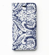 Zenus hoesje voor iPhone 6 Denim Paisley Diary - Blue