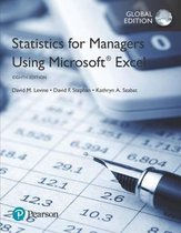 Statistics for Managers Using Microsoft Excel, Global Edition Plus Mystatlab with Pearson Etext, Global Edition