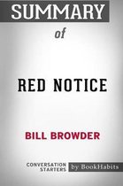 Omslag Summary of Red Notice by Bill Browder