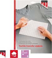 Transferpapier voor textiel - 6 vellen - donkere kleding