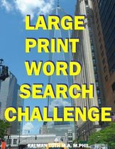 Large Print Word Search Challenge