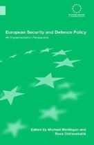 Routledge Advances in European Politics- European Security and Defence Policy