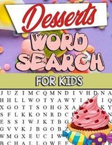 Desserts Word Search for Kids