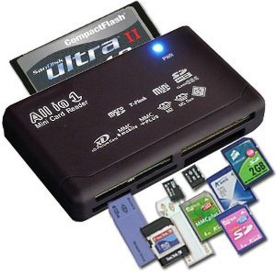Lecteur de carte mémoire USB SD externe SDHC Mini Micro M2 MMC XD