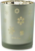 Riviera Maison - Snowstars Votive green - Waxinelichtjeshouder - Groen - Glas