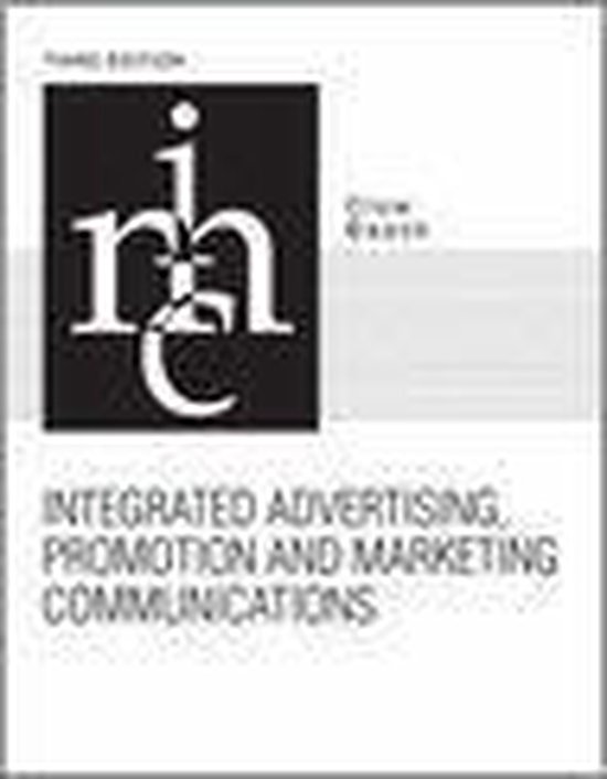 Integrated Advertising, Promotion, And Marketing Communicati ... - cover