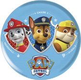 Nickelodeon Paw Patrol Bord Melamine 20 Cm Lichtblauw