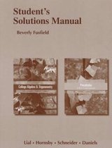 Student Solutions Manual For College Algebra And Trigonometr