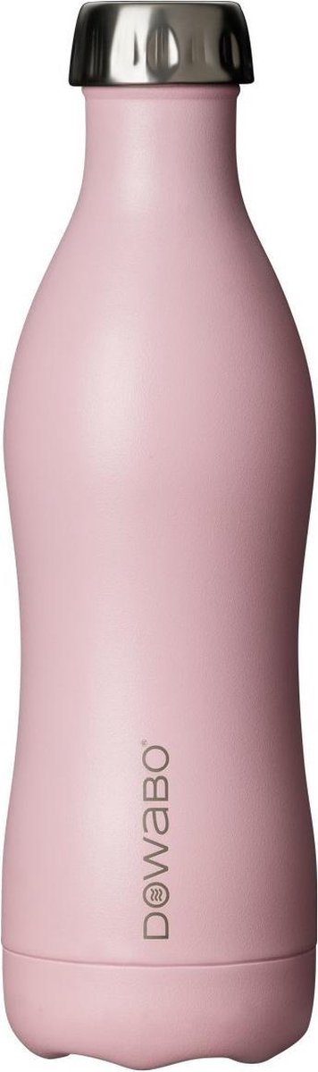Dowabo© Thermosfles/Drinkfles- Roze - 500 ml - Cocktail collection