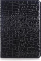 Shop4 - Samsung Galaxy Tab S2 9.7 Hoes - Book Cover Krokodil Zwart