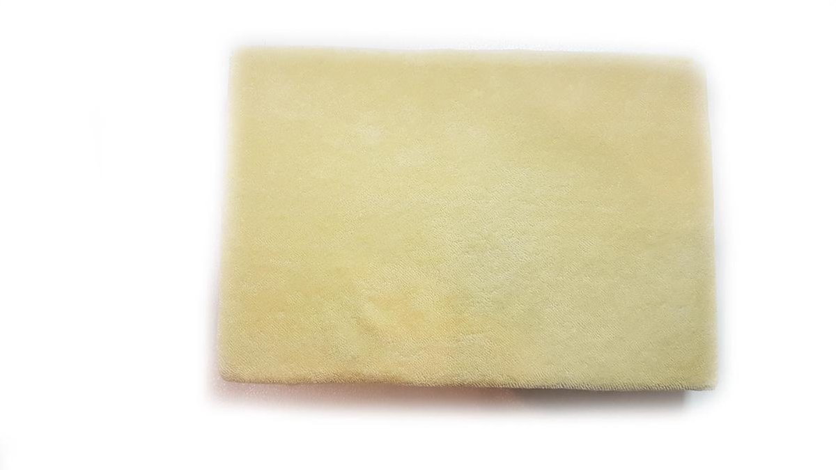 ISI MINI - Waskussenhoes - Geel - 50x80cm