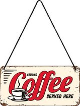 Nostalgic Art Hanging sign Stong Coffee
