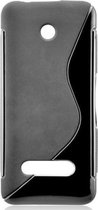 Nokia 301 TPU Case Zwart  S Line