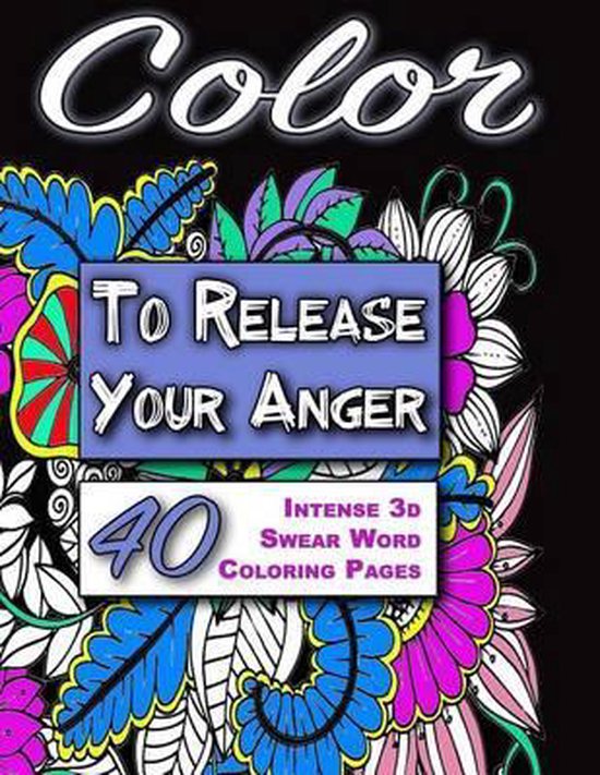 Color to Release Your Anger BLACK Edition, Cynthia van Edwards