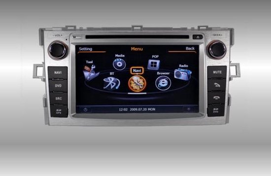 Audiovolt Autoradio 2-din navigatie Toyota Verso 2009-2013 | bol.com