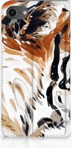Hoesje iPhone SE (2020/2022) | 7 | 8 Standcase Watercolor Tiger