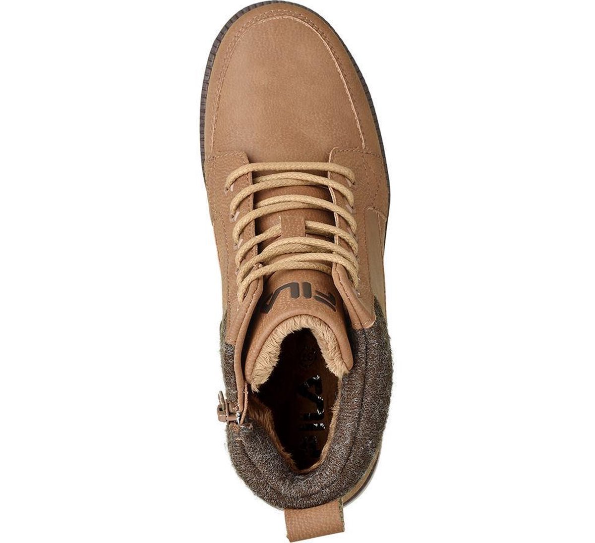 Fila Kinderen Bruine veterboot warm gevoerd - Maat 36 | bol.com