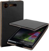 Flipcase Flip cover hoesje voor Sony Xperia XZ1 - Eco Zwart