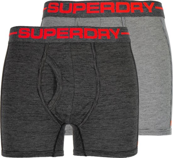 Superdry Boxershort - Maat XL - Mannen - zwart/grijs/wit/rood | bol.com