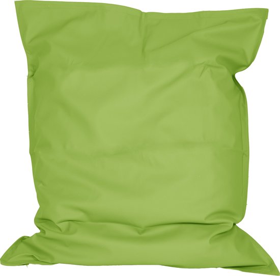 Zitzak Leatherlook Lime met binnenzak maat 130x150 cm