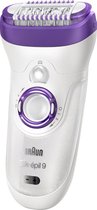 Braun Silk-épil 9 9-579 - Wet & Dry draadloze epilator inclusief een gezichtsreinigingsborstel