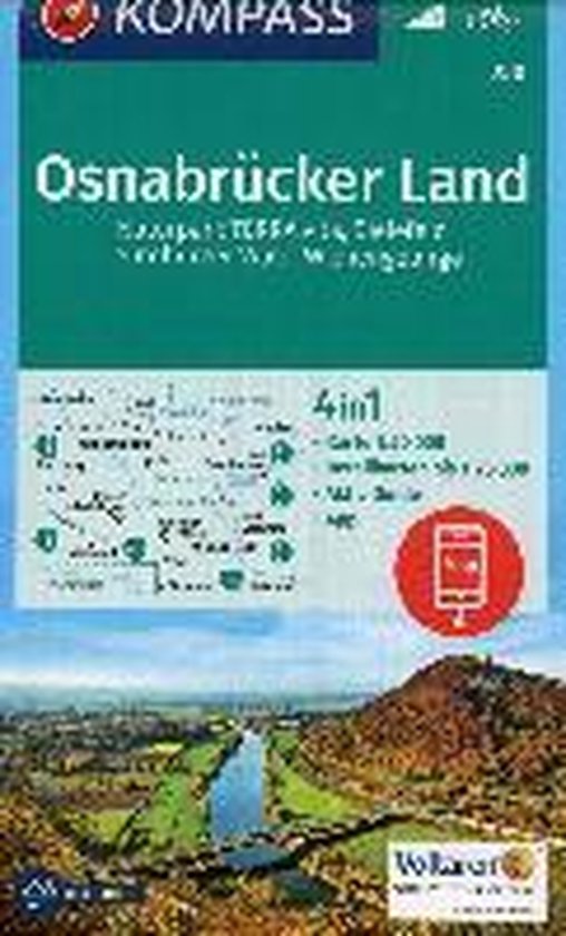 Kompass WK750 Osnabrücker Land, Naturpark Terra Vita - cover